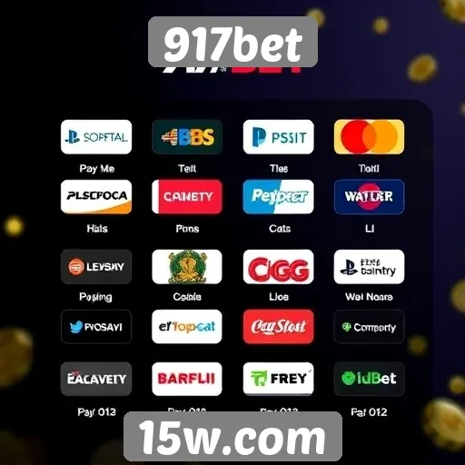 Métodos de pagamento oferecidos pelo 917bet