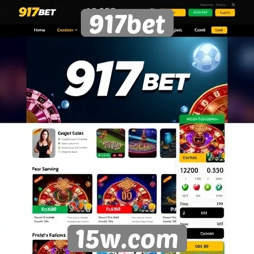 Avaliação da interface do site 917bet